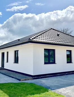 Schlüsselfertiger Neubau Bungalow inkl. großem Grundstück in Fahrenhaupt bei Marlow - Marlow