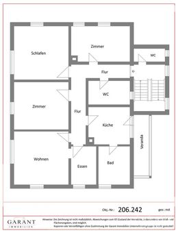 5 Zimmer-Wohnung mit Balkon und Garage - Geislingen (Steige)