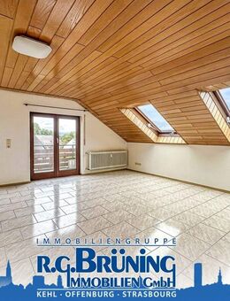 Helle 2-Zimmerwohnung mit Balkon in Offenburg-OT - Offenburg