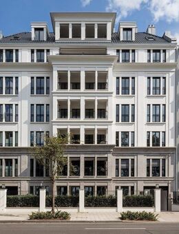 Luxuriöses Wohnen mit Rheinblick in Bestlage - Rheinpanorama, Kamin & zwei TG-Stellplätze - Düsseldorf