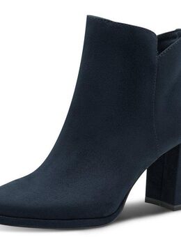 Tamaris Stiefelette, Blockabsatz, Abendschuh, Festtagsschuh in veganer Verarbeitung