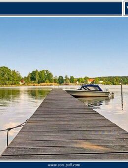Direkte Wasserlage mit Bootsliegeplatz - Vermietete Eigentumswohnung - Königs Wusterhausen