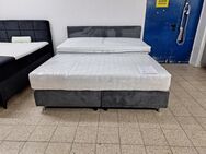 Jetzt Neu Cord Grau Boxspringbett in 180x200 für nur 899 Euro - Wiesmoor