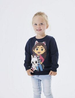 Name It Sweatshirt NMFNESS GABBY SWEAT BRU NOOS VDE