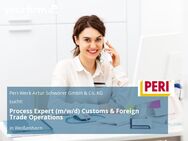 Process Expert (m/w/d) Customs & Foreign Trade Operations - Weißenhorn