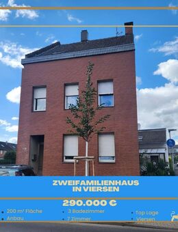 "Renovierungsbedürftiges Zweifamilienhaus: Viel Potenzial in begehrter Lage!" - Viersen