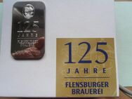 1 OZ Silberbarren: 125 Jähriges Bestehens der Flensburger Brauerei 1888 – 2013 - Bad Oldesloe Zentrum