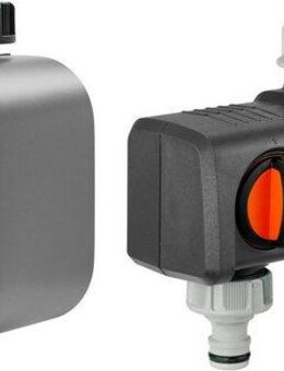 EVE Bewässerungscomputer Aqua (HomeKit) + Schlauchverbinder 2-Wege-Verteiler, (Packung)