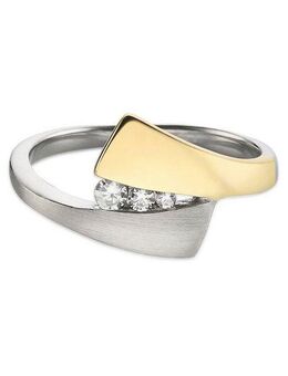 Bruno Banani Fingerring Schmuck Geschenk Silber 925 Damenring, mit Zirkonia (synth)