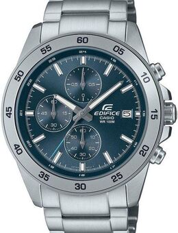 CASIO EDIFICE Chronograph EFR-526D-2AVUEF, Quarzuhr,Armbanduhr,Herrenuhr, bis 10 bar wasserdicht,Edelstahlarmband