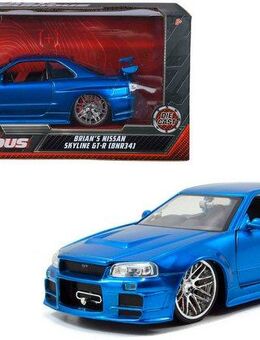 JADA Spielzeug-Auto Fast & Furious 2002 Nissan Skyline 1:24