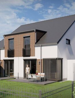 NEUE Doppelhaushälften mit Garage, PV Anlage und mehr! - Untermeitingen