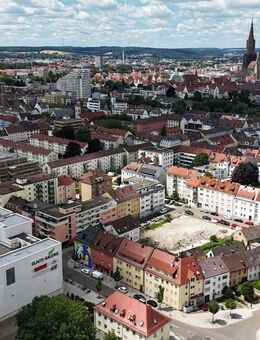 Urban wohnen oder vermieten! Moderne 4-Zimmer-Wohnung mit 153 m² Gesamtfläche und Stellplatz! - Neu Ulm
