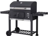 Tepro Holzkohlegrill Grillwagen Toronto XXL, BxTxH: 152x73x137cm, mit 2 Grillrosten und Pizzastein Vorrichtung