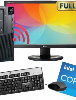 Toller Lenovo PC-Komplett-Set – i5 Power, Full HD 23", WLAN & Windows 10 Set452 - Wuppertal