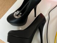 Schwarze high heels große 34 NEU und 12 cm Absatz ungetragen - Freudenberg (Nordrhein-Westfalen)