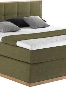 Places of Style Boxspringbett Vinton, aus massiver Eiche, verschiedene Härtegrade (auch H4)