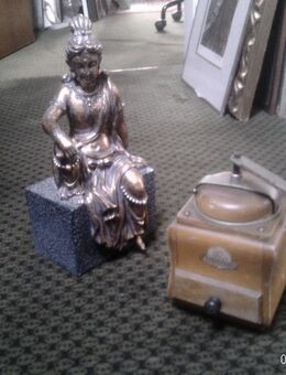 *ZASSENHAUS Record * Alte, antike Kaffeemühle, Kirsche Buche 1. Hälfte 20. Jhd. sehr gute Erhaltung ein Blickfank in jeder Kücke oder einem Kaffeehaus ! - Sternenfels