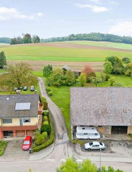 Großzügiges Bauernanwesen mit Haus, Scheune und Wiesengrundstück - Helmstadt-Bargen
