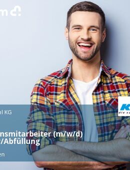 Produktionsmitarbeiter (m/w/d) Tanklager/Abfüllung - Odelzhausen
