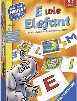 Ravensburger Spiel E wie Elefant, Made in Europe