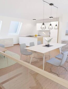 Frisch sanierte hochmoderne 4-Raum-Maisonette-Wohnung mit Dachterrasse in Freiberg zu verkaufen! - Freiberg