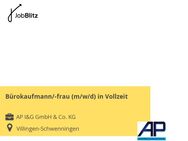 Bürokaufmann/-frau (m/w/d) in Vollzeit - Villingen-Schwenningen