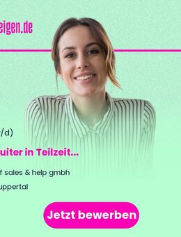 Recruiter (m/w/d) in Teilzeit - Wuppertal