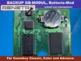 Spielstand BACKUP für Gameboy Module (GB, GBC) Service, Game Boy in 09661