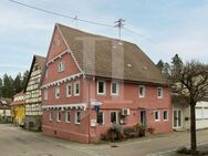 Denkmalgeschützes Wohn- und Geschäftshaus im Ortskern von Großglattbach - Mühlacker