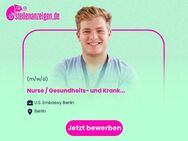 Nurse / Gesundheits- und Krankenpfleger/ -in (m/w/d) [offizieller Titel: Registered Nurse (m/w/d)] - Berlin