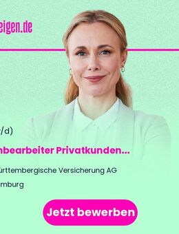 Sachbearbeiter (m/w/d) Privatkunden - Hamburg