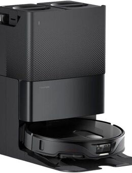 Roborock Saugroboter Qrevo Slim, ultradünnes Design (8,2cm), FlexiArm Seitenbürste und Mopp, doppelte Rollen, selbstreinigende Dockingstation, 3D Technologie