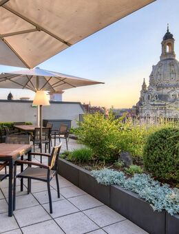 * exklusive und möblierte 2,5 Raumwohnung im Zentrum der Stadt mit Concierge u. Dachterrasse * - Dresden