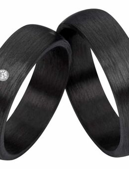 Traumhafte Carbonringe C002 mit Diamant oder Zirkonia - Aholming