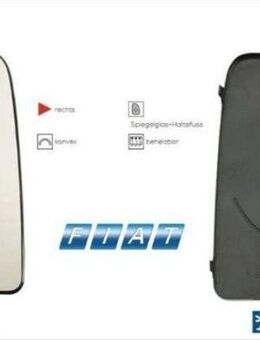 SPIEGELGLAS RECHTS BEHEIZT KONVEX PEUGEOT BOXER 8151LK 71748247 - Dortmund Wickede