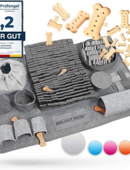 Briliantwerk Schnüffelteppich Hund Intelligenzspielzeug grau - Birkenfeld (Baden-Württemberg)