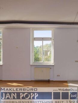 Lichtdurchflutete, offen gestaltete Wohnung mit Doppelgarage - Greiz