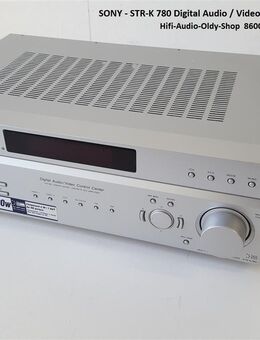 Sony STR-K780 Dolby Digital DTS AV Receiver silber inkl. Fernbedienung inkl. Einmess Microfon Empfangsbereich: UKW, MW - Dübendorf