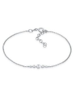 Elli Armband Klassisch Funkelnd Zirkonia Kristalle 925 Silber