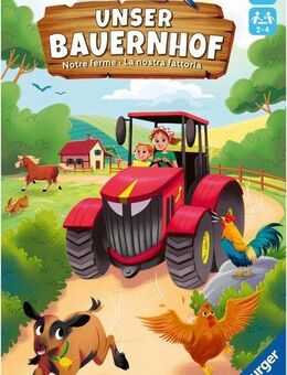 Ravensburger Spiel Unser Bauernhof, Made in Europe