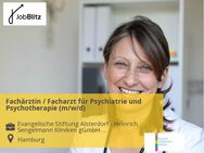 Fachärztin / Facharzt für Psychiatrie und Psychotherapie (m/w/d) - Hamburg