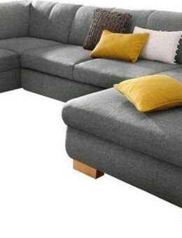 Home affaire Wohnlandschaft Nika U-Form, Wohnlandschaft, MELROSE®/Struktur oder Struktur fein