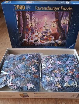 2000 Teile Puzzle "Weihnachten im Wald" von Ravensburger - Königswinter
