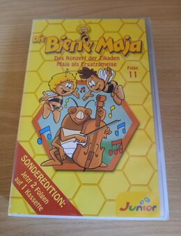 Die Biene Maja Sonderedition 2 Folgen VHS Videocassette, gut erhalten - Mamming