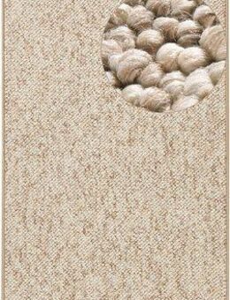 HANSE Home Teppich Wolly 2, rechteckig, Höhe: 12 mm, Flachgewebe, Läufer, Skandi, Woll-Optik, Esszimmer, Wohnzimmer, Flur