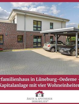 Lüneburg-Oedeme: Neuwertiges 4-Familienhauses in beliebter Wohnlage - Lüneburg