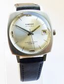 Seltene und schöne Tobram Superautomatic Calendar Herren Vintage Armbanduhr in 47475