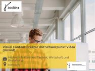 Visual Content Creator mit Schwerpunkt Video (m/w/d) - Konstanz