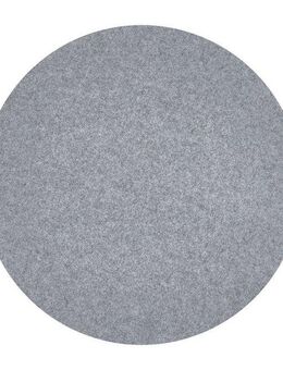 Andiamo Kunstrasen Field, Made in Belgium, rund, Höhe: 4 mm, Rasenteppich aus Nadelfilz, mit Noppen, für Balkon & Terrasse